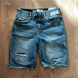 Old Navy Distressed 360 Stretch Slim Shorts